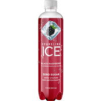 Sparkling Ice Sparkling Water, Zero Sugar, Black Raspberry