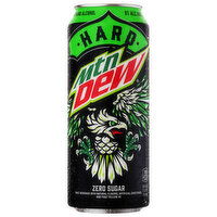 Mtn Dew Malt Beverage, Zero Sugar, Hard, Original - 24 Fluid Ounce