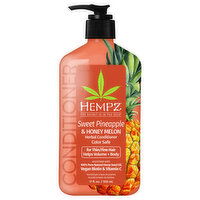 Hempz Conditioner, Herbal, Sweet Pineapple & Honey Melon - 17 Fluid ounce 