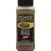 Adams Black Pepper, Ground - 16 Ounce 