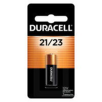 Duracell Battery, Alkaline, 21/23, 12V - 1 Each 