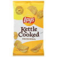 Lay's Potato Chips, Original, Kettle Cooked - 8 Ounce 