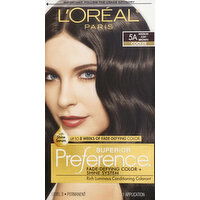 Superior Preference Permanent Haircolor, Cooler, Medium Ash Brown 5A - 1 Each 