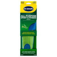 Dr. Scholl's Insoles, All-Purpose Sport & Fitness, Active, Men's, Shoe Sizes 8-14 - 1 Each 