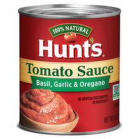 Hunt's Tomato Sauce with Basil, Garlic and Oregano - 8 Ounce 