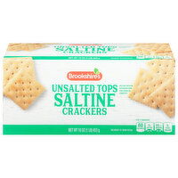 Brookshire's Unsalted Saltine Crackers - 16 Ounce 