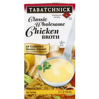 Tabatchnick Broth, Chicken, Classic Wholesome - 32 Ounce 