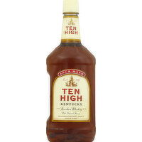 Ten High Whiskey, Kentucky Bourbon, Sour Mash - 1.75 Litre 