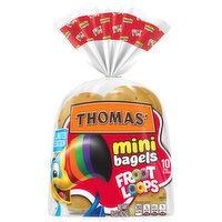 Thomas' Bagels, Froot Loops, Pre-Sliced, Mini - 10 Each 