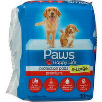 Paws Happy Life Protection Pads, X-Large - 30 Each 