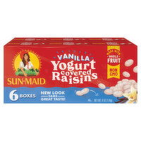 Sun-Maid Vanilla Yogurt Covered Raisins - 6 Each 