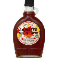 Lapierre Maple Farm Maple Syrup, Pure, Dark Amber - 12.5 Ounce 