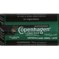 Copenhagen Smokeless Tobacco, Wintergreen, Long Cut - 5 Each 