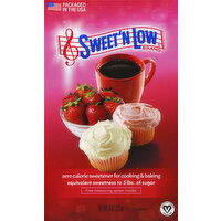 Sweet 'N Low Sweetener, for Cooking & Baking, Zero Calorie - 8 Ounce 