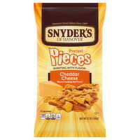 Snyder's of Hanover Pretzels Pieces, Cheddar Cheese - 12 Ounce 