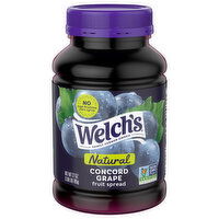 Welch's Fruit Spread, Concord Grape, Natural