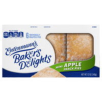 Entenmann's Snack Pies, Apple, Mini - 6 Each 