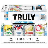 Truly Hard Seltzer, Assorted, Getaway Pack - 12 Each 