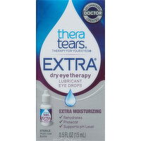 TheraTears Lubricant Eye Drops, Dry Eye Therapy - 0.5 Fluid ounce 