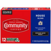 Community Coffee House Blend Medium-Dark Roast Coffee Single-Serve Cups - 4.5 Ounce 