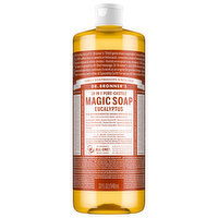 Dr. Bronner's Magic Soap, Pure-Castile, 18-in-1, Eucalyptus - 32 Fluid ounce 