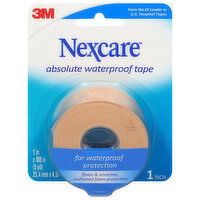 Nexcare Tape, Absolute Waterproof, 1 Inch