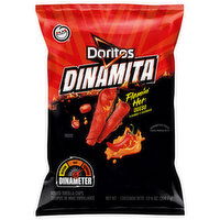 Doritos Tortilla Chips, Rolled, Flamin' Hot Queso Flavored