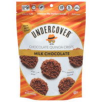 Undercover Chocolate Quinoa Crisps, Milk Chocolate, Mini - 3 Ounce