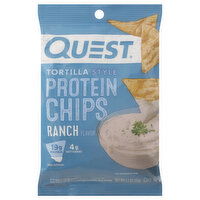 Quest Protein Chips, Ranch Flavor, Tortilla Style - 1.1 Ounce 