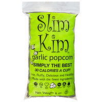 Slim Kim Popcorn, Garlic - 6 Ounce 