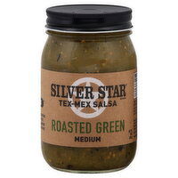 Silver Star Salsa, Medium, Roasted Green