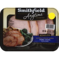 Smithfield Pork, Boneless, Hickory Smoked, Chops - 11.5 Ounce 