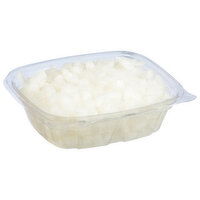 Fresh Diced White Onions - 1 Pound 