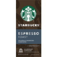 Starbucks Coffee, Ground, Espresso Roast, Aluminum Capsules