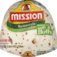 Mission Tortillas, Flour, Homestyle