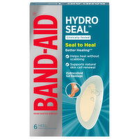 Band-Aid Adhesive Bandages, Heel - 6 Each 