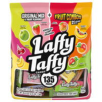 Laffy Taffy Candy, Original Mix + Fruit Combos - 135 Each 