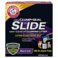 Arm & Hammer Clumping Litter, Easy Clean-Up, Multi-Cat - 28 Pound 