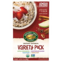 Nature's Path Organic Oatmeal, Instant, Variety Pack, Assorted - 8 Each 