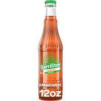 Barrilitos  Mandarin, Fruit Flavored Soda, Mandarina - 12 Fluid ounce 