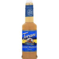 TORANI Syrup, Sugar Free, Classic Hazelnut - 12.7 Ounce 