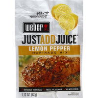 Weber Marinade Mix, Lemon Pepper - 1.12 Ounce 