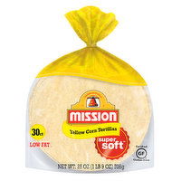 Mission Yellow Corn, Super Soft Tortillas - 30 Each 