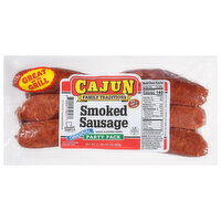 Cajun Sausage, Original, Smoked, Party Pack - 2 Pound 