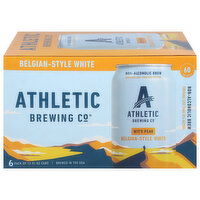 Athletic Brewing Co Beer, Belgian Style White, Wit's Peak - 6 Each 