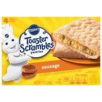 Pillsbury Toaster Pastries, Sausage - 4 Each 