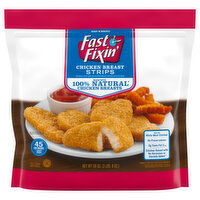 Fast Fixin' Chicken Breast, Strips - 56 Ounce 