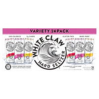 White Claw Hard Seltzer Hard Seltzer, Variety 24 Pack