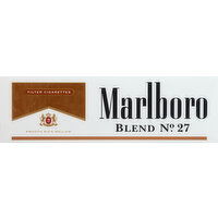 Marlboro Cigarettes, Blend No. 27, Flip-Top Box - 200 Each 