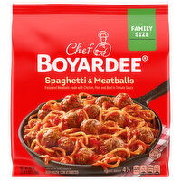 Chef Boyardee Spaghetti & Meatballs, Family Size - 40 Ounce 